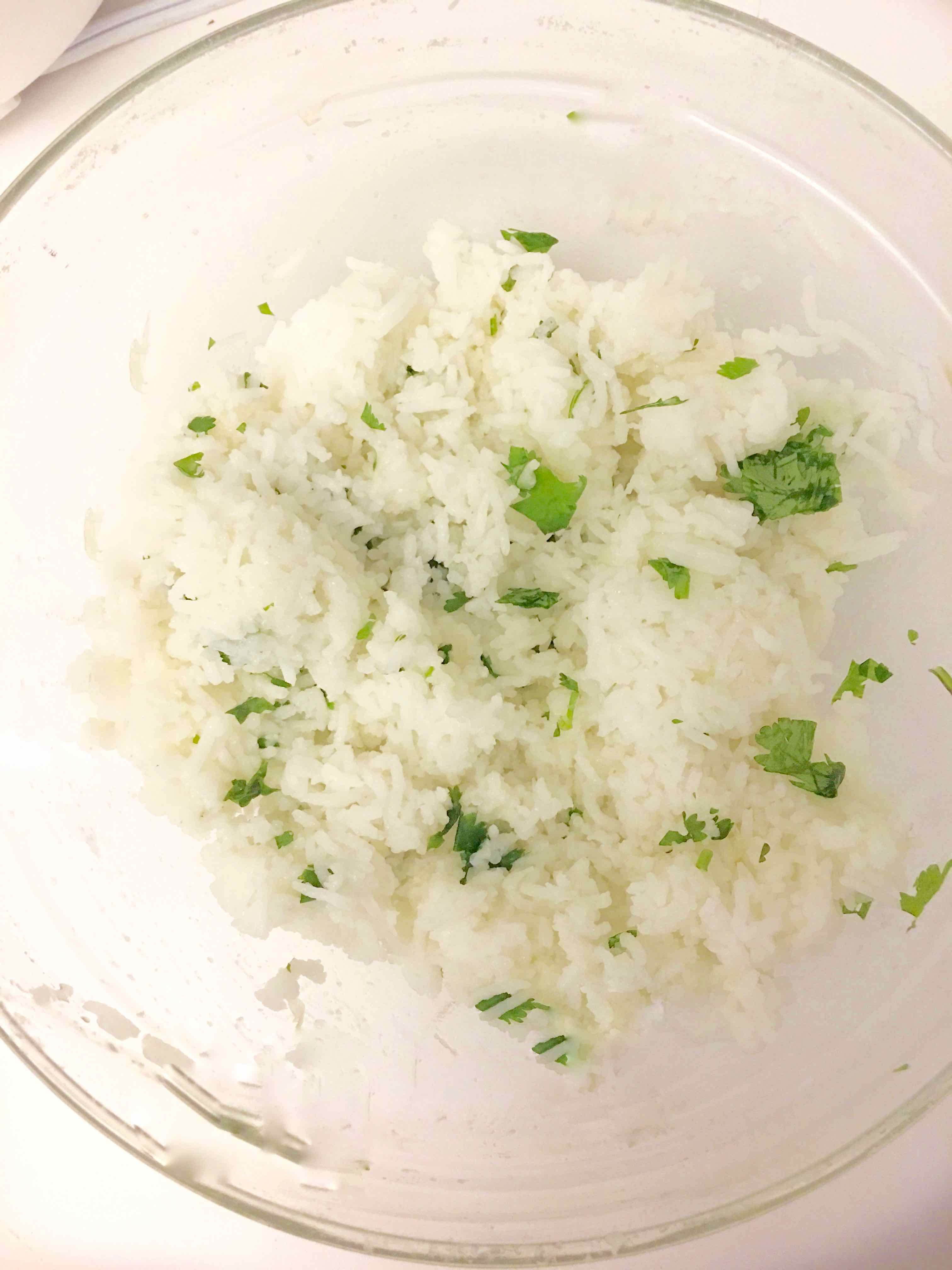 Cilantro and Lime Rice