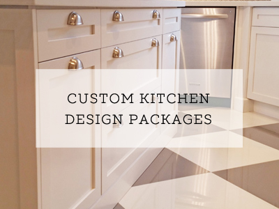 custom kitchen design packages