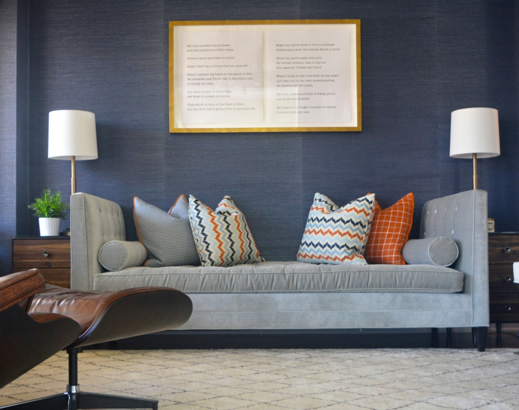 Throw Pillow Focal Point, Joey Vogel Interiors